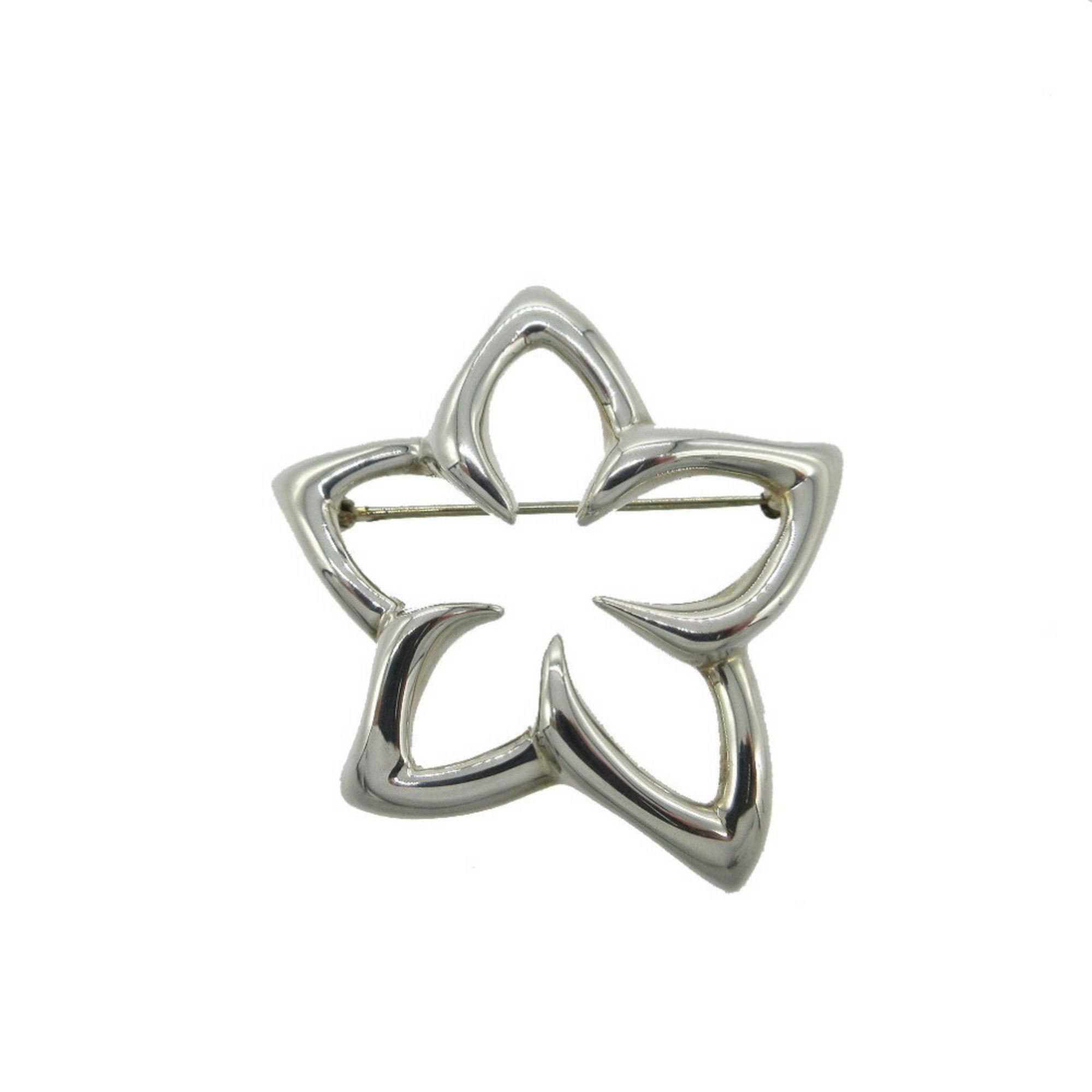 Tiffany Plumeria Flower Brooch Silver 925 0407tiffany&Co.